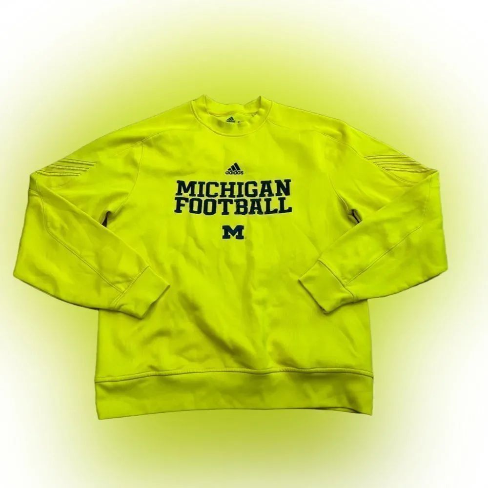 Adidas Climawarm Michigan Wolverines Sweatshirt